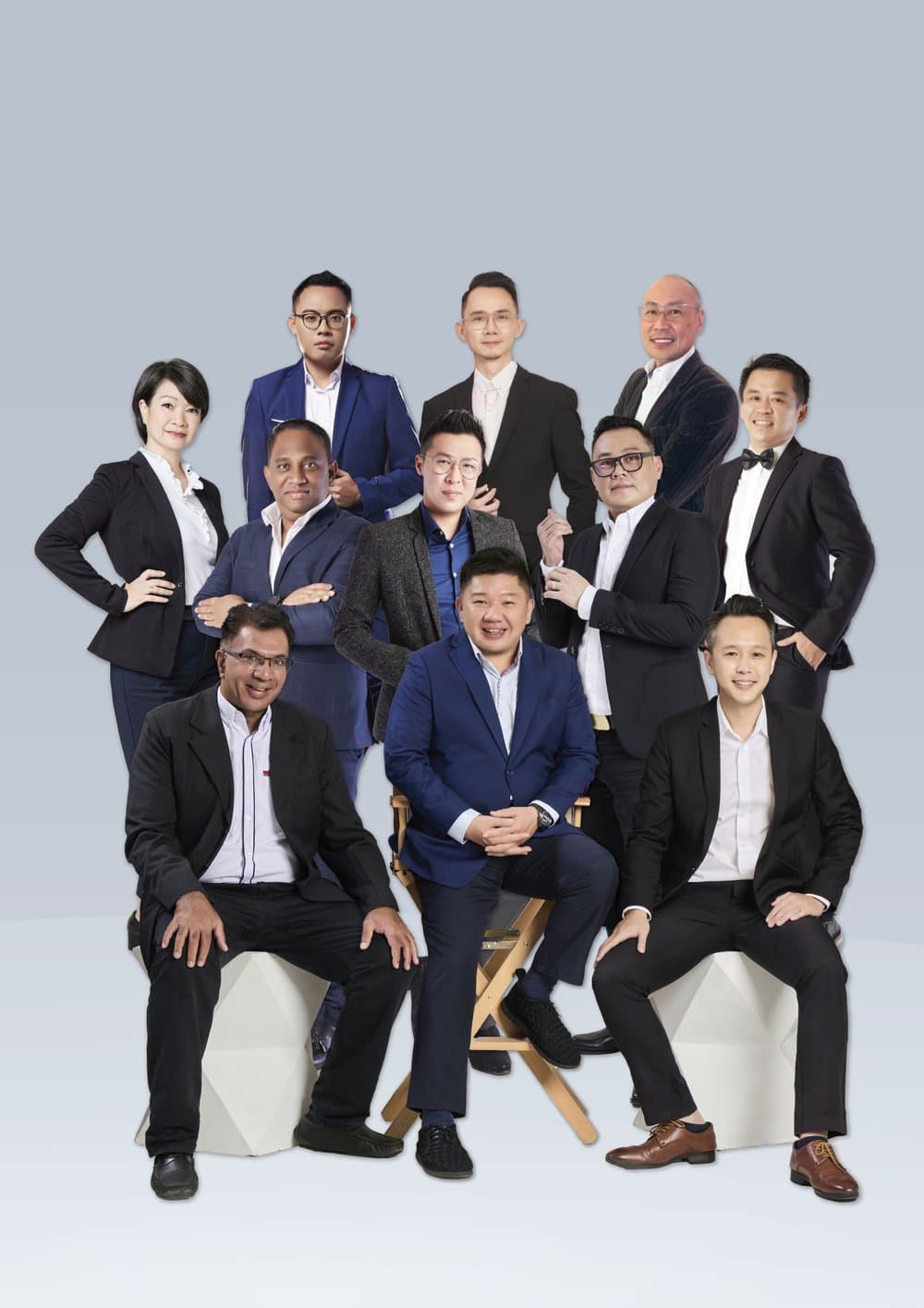 A supplied group portrait of the CID Realtors team.