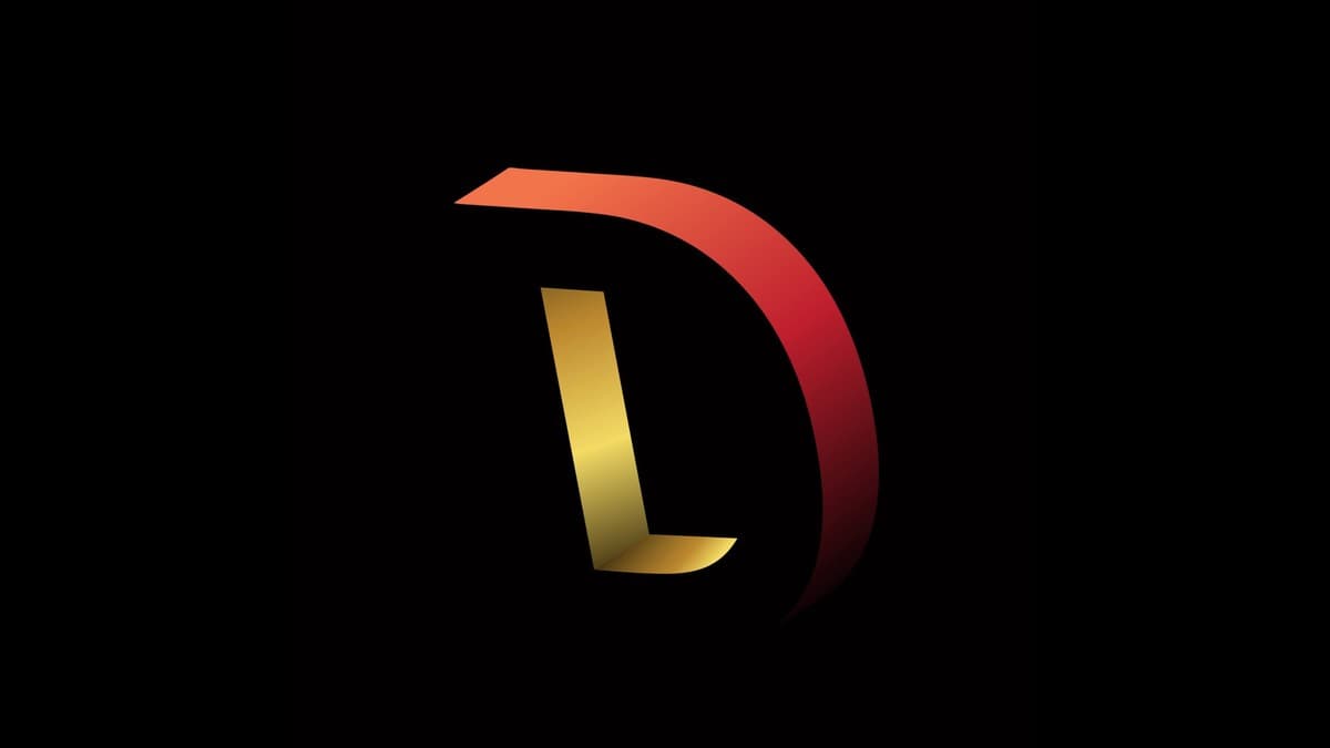 DigitaLee Marketing red and gold logo on a black background